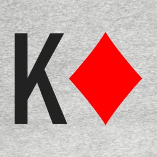 King of Diamonds (Playing Cards) T-Shirt